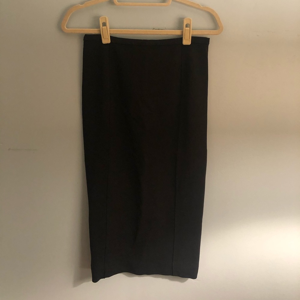 DVF High Waisted Black Skirt